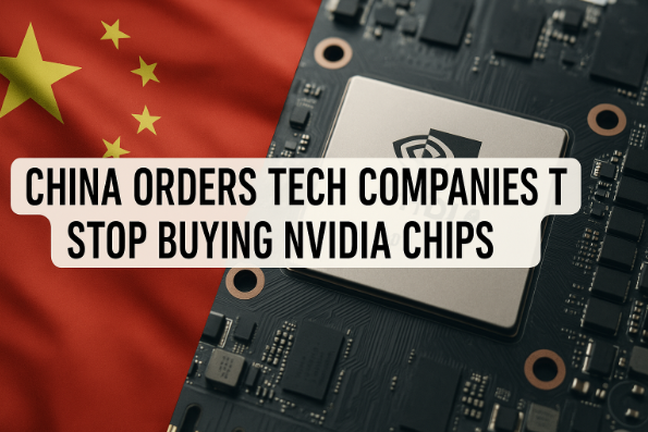China ordena a las empresas tecnológicas dejar de comprar chips de Nvidia